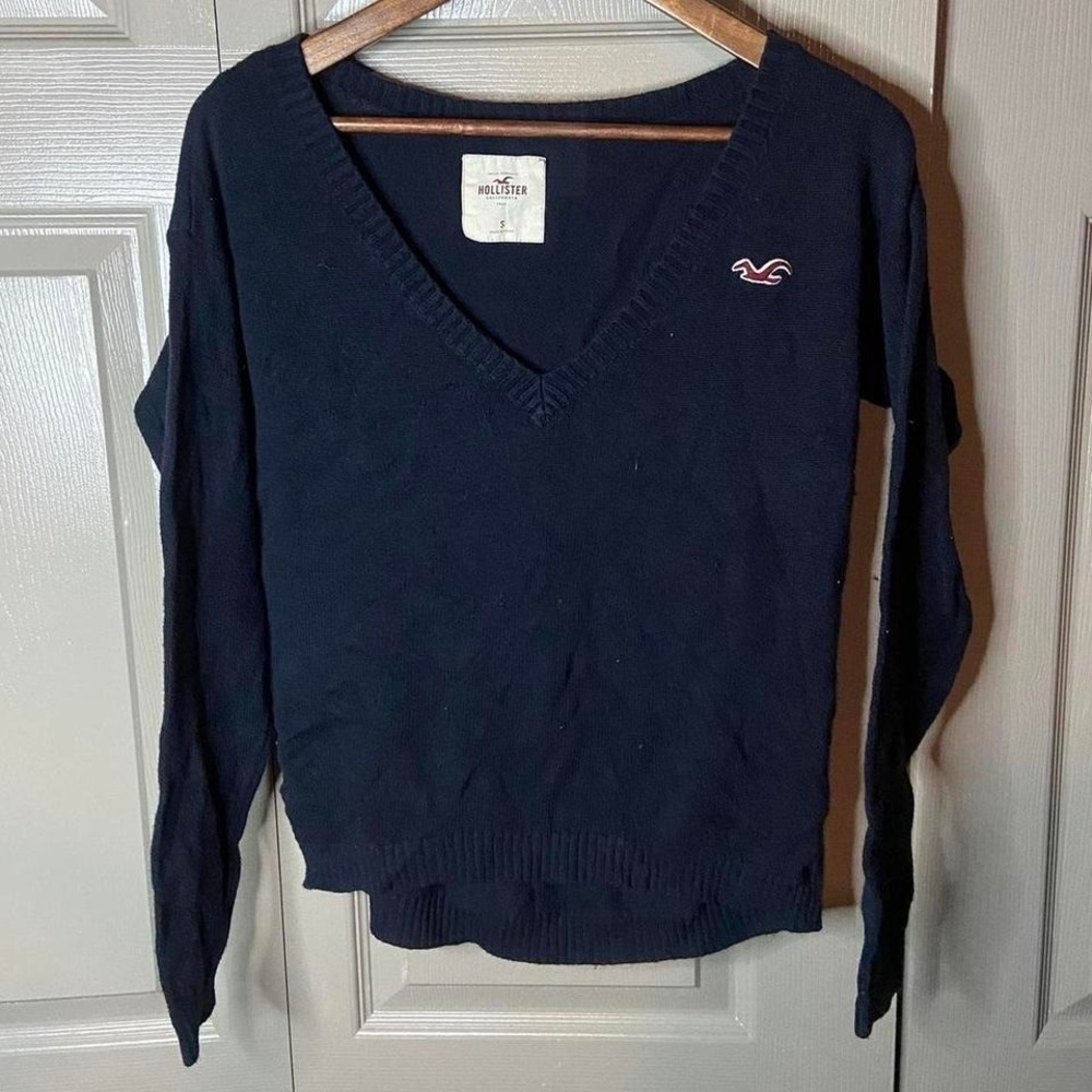 hollister long sleeve blouse size S preppy y2k hollister long sleeve